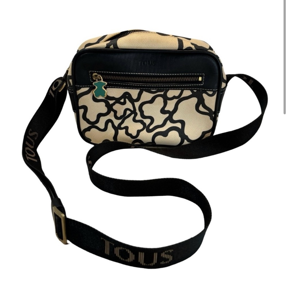 VTG TOUS Teddy Bear Leather Shoulder Or Crossbody Handbag